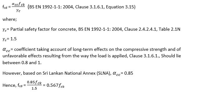 Theories Related to the Analysis of Under Reinforced Sections According to EURO Codes