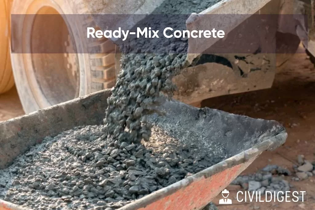 Ready-Mix Concrete 

