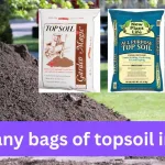 How many bags of topsoil in a yard