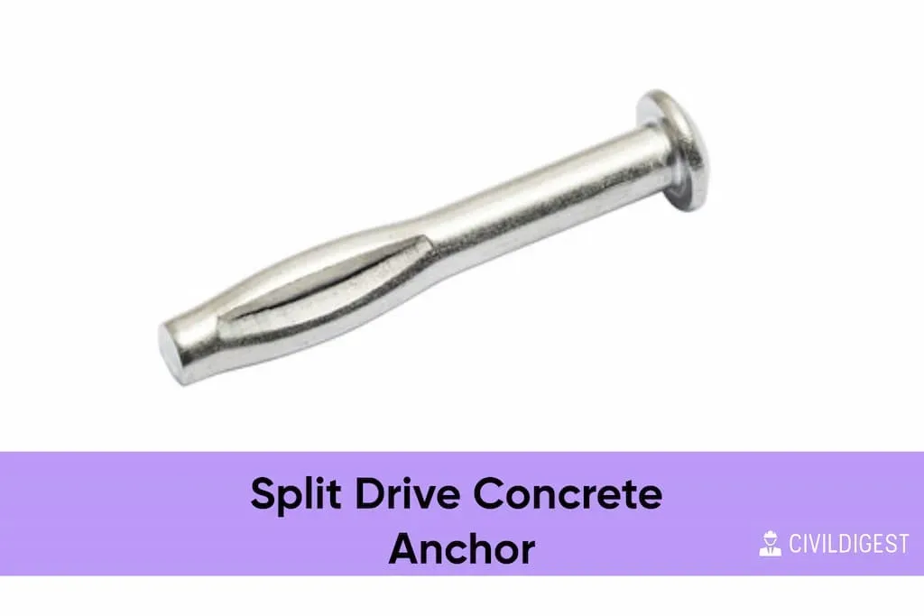Split Drive Concrete Anchor