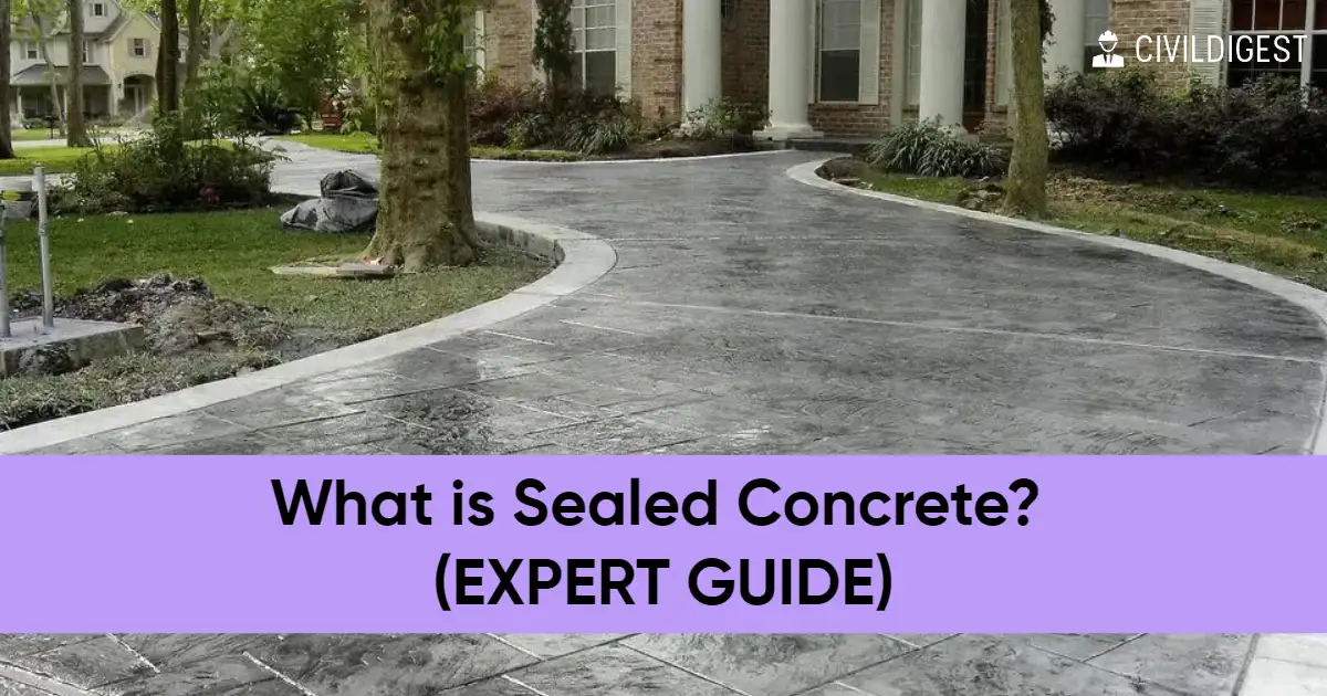 What is Sealed Concrete
