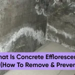 What is concrete efflorescence and how to remove and prevent